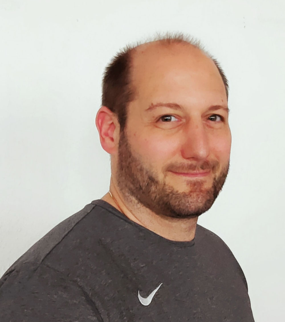 Porträt von Stefan Raschle, diplomierter Physiotherapeut